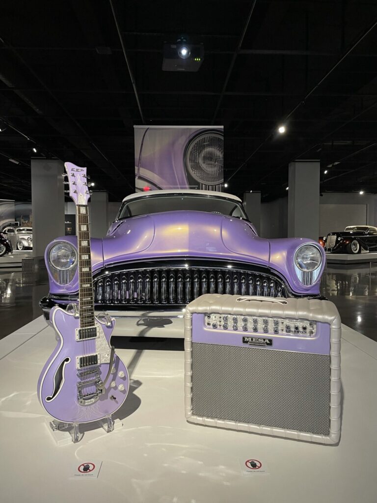 Cars in petersen museum