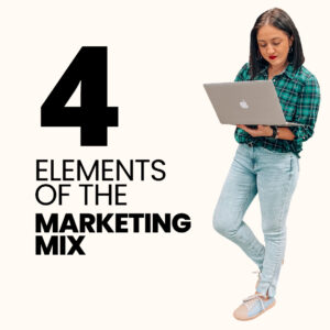 What are 4 elements of marketing mix